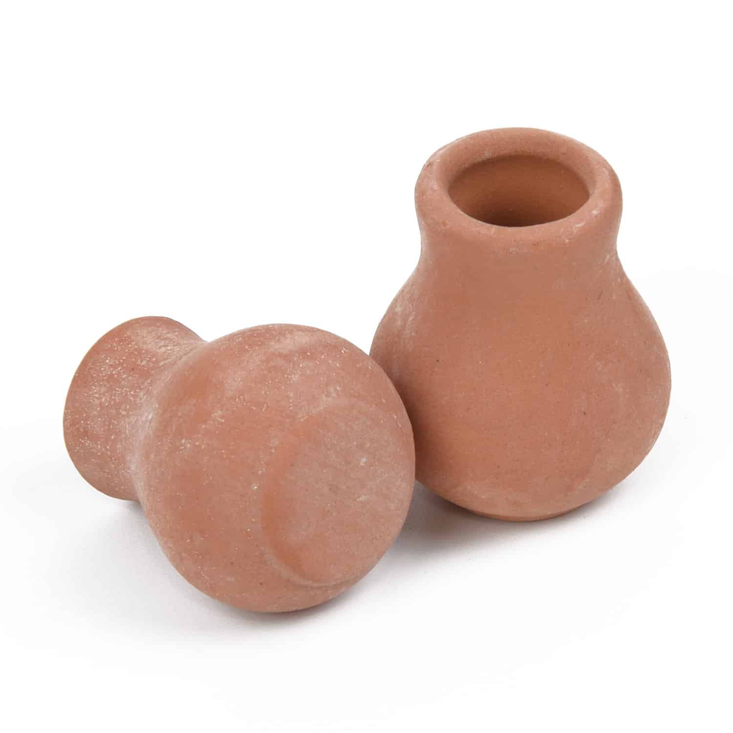 2PCS Mini Flower Pots Clay Plant Pot For Planter Wedding Decoration Craft The Real Color Of 2