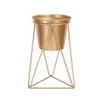 golden color plant pot classics style plan pot 3