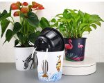 large plastic hydroponic plant pot flower planting pot 2