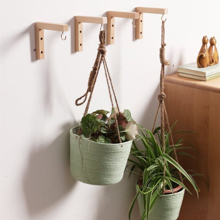 outdoor hanging plant stand beech hook plant stand