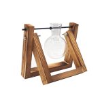 swing wooden plant stands hydroponic plant container 6