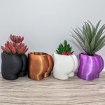 unusual resin flower pots nordic butt potted plant pot 7